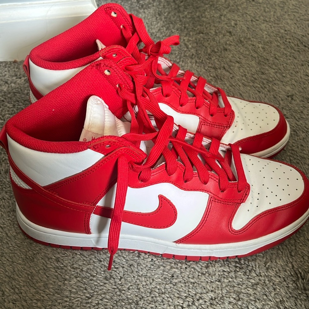 Red Nike Dunks